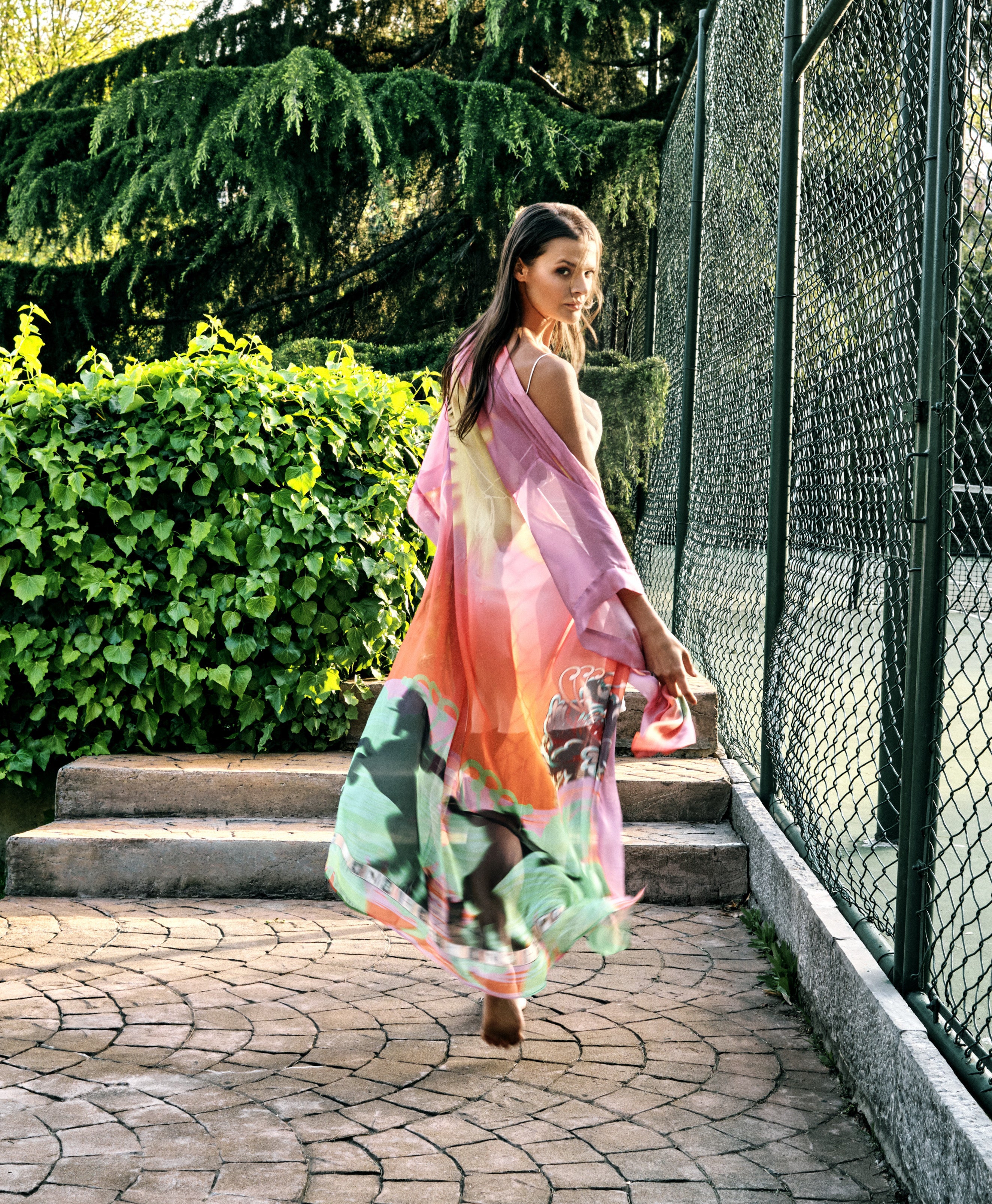 Helena Splash Kimono
