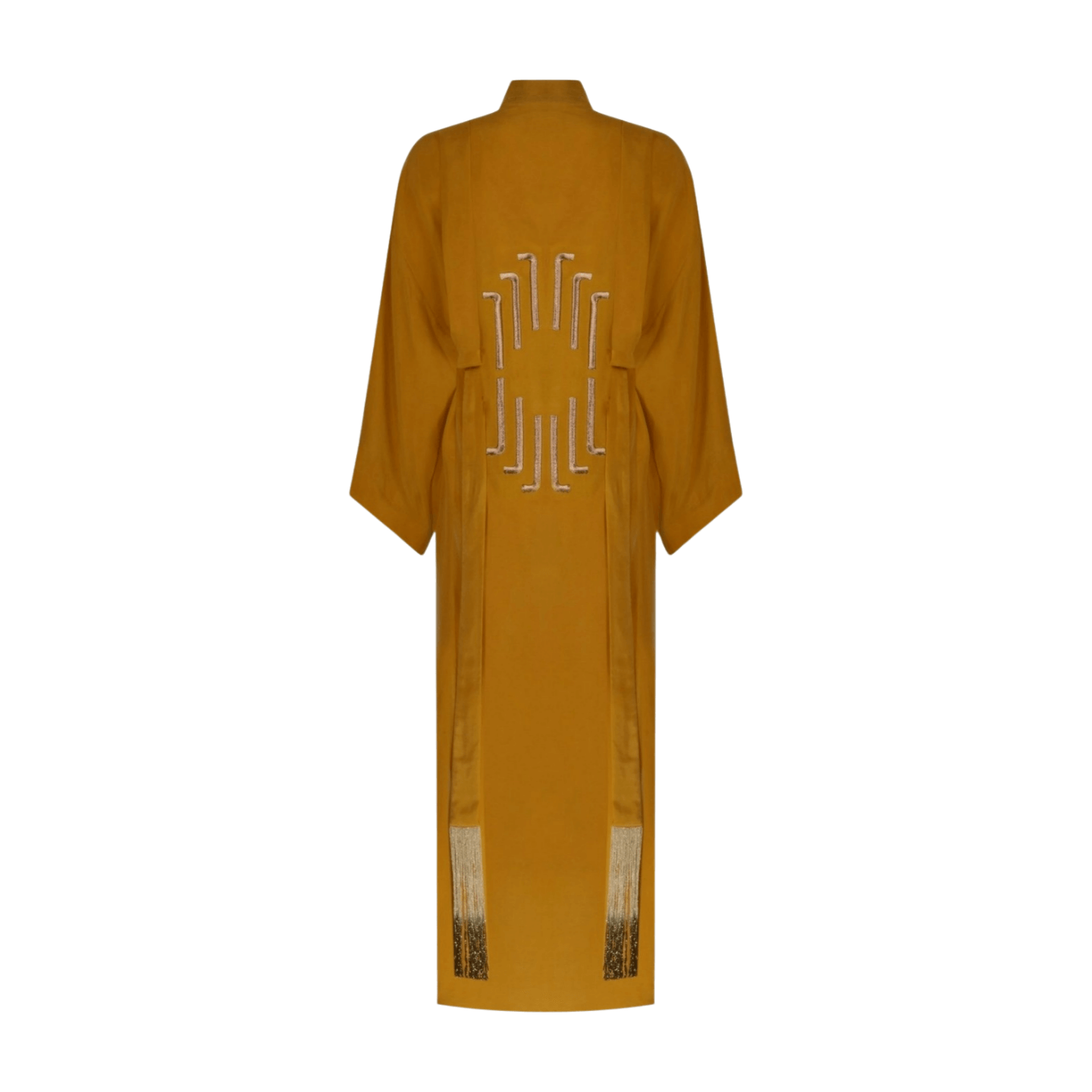 ART DECO MUSTARD KİMONO