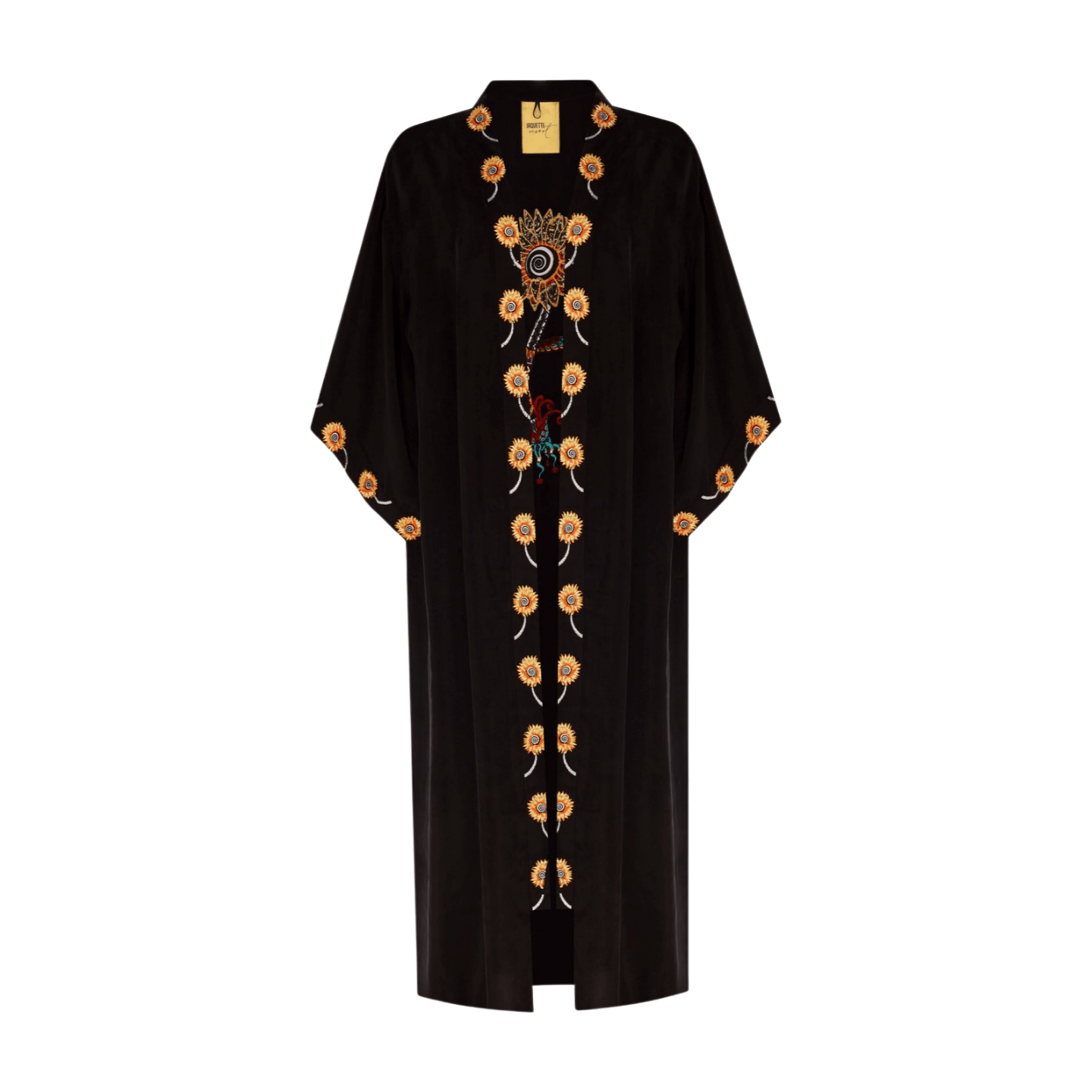 SUNFLOWER SİYAH KİMONO