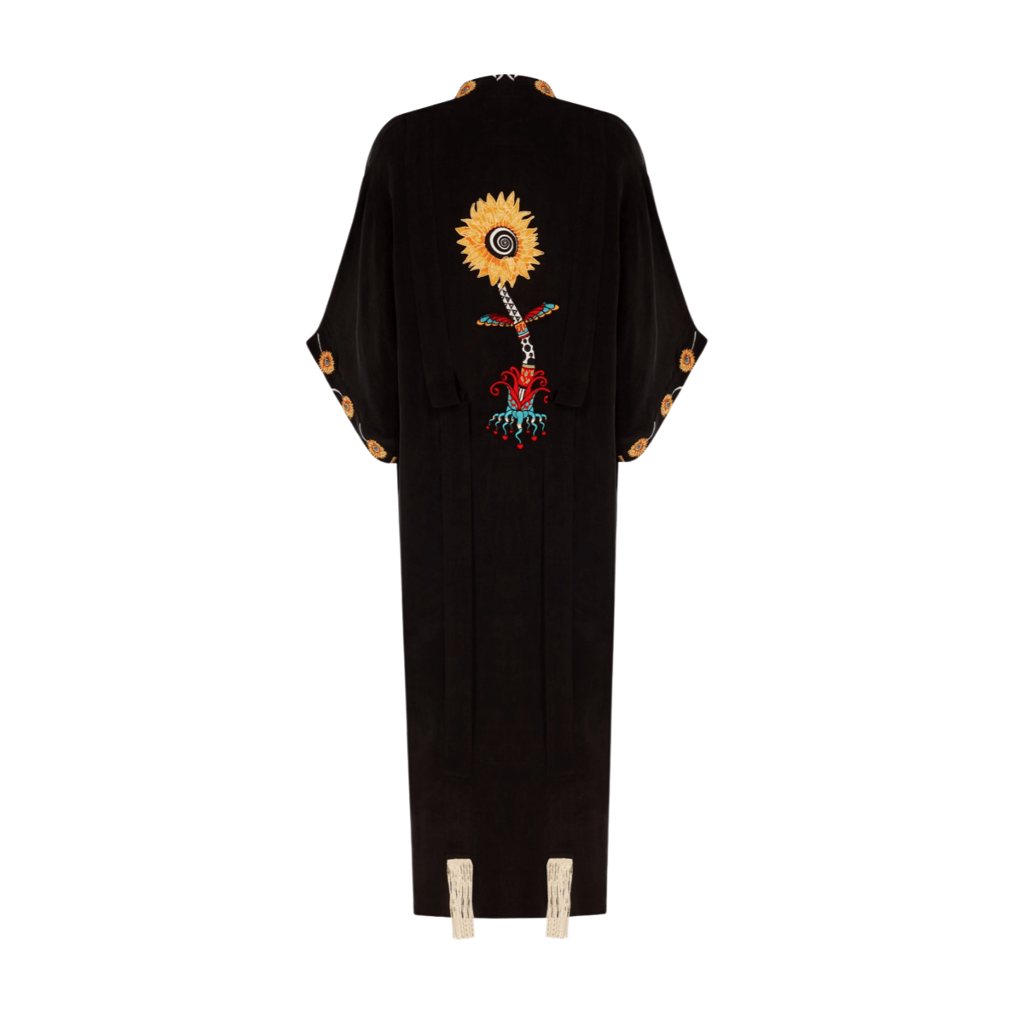 Sunflower Siyah Kimono