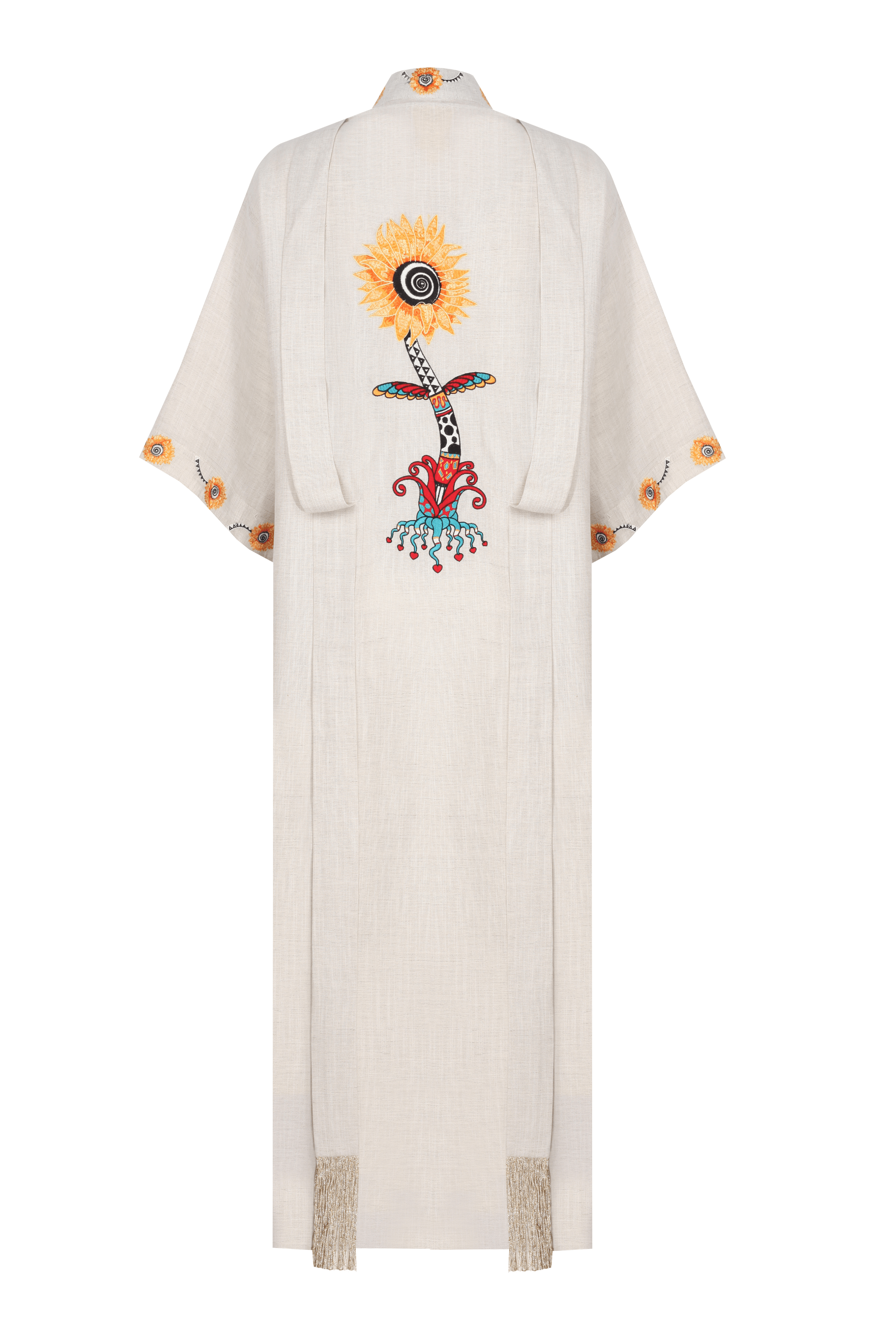 MARBLE SUN FLOWER KİMONO