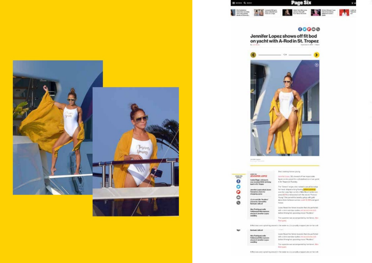 Jennifer Lopez Wearing Jaquette