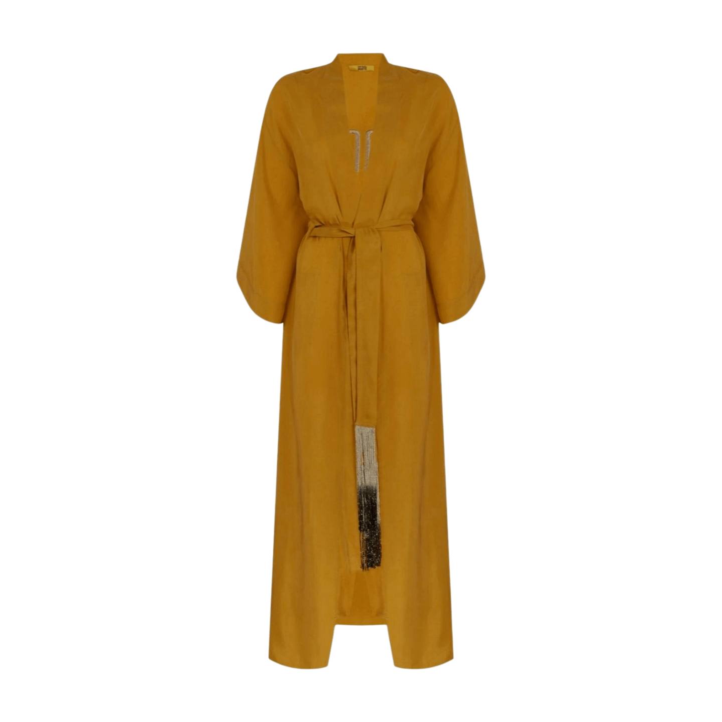 ART DECO MUSTARD KİMONO