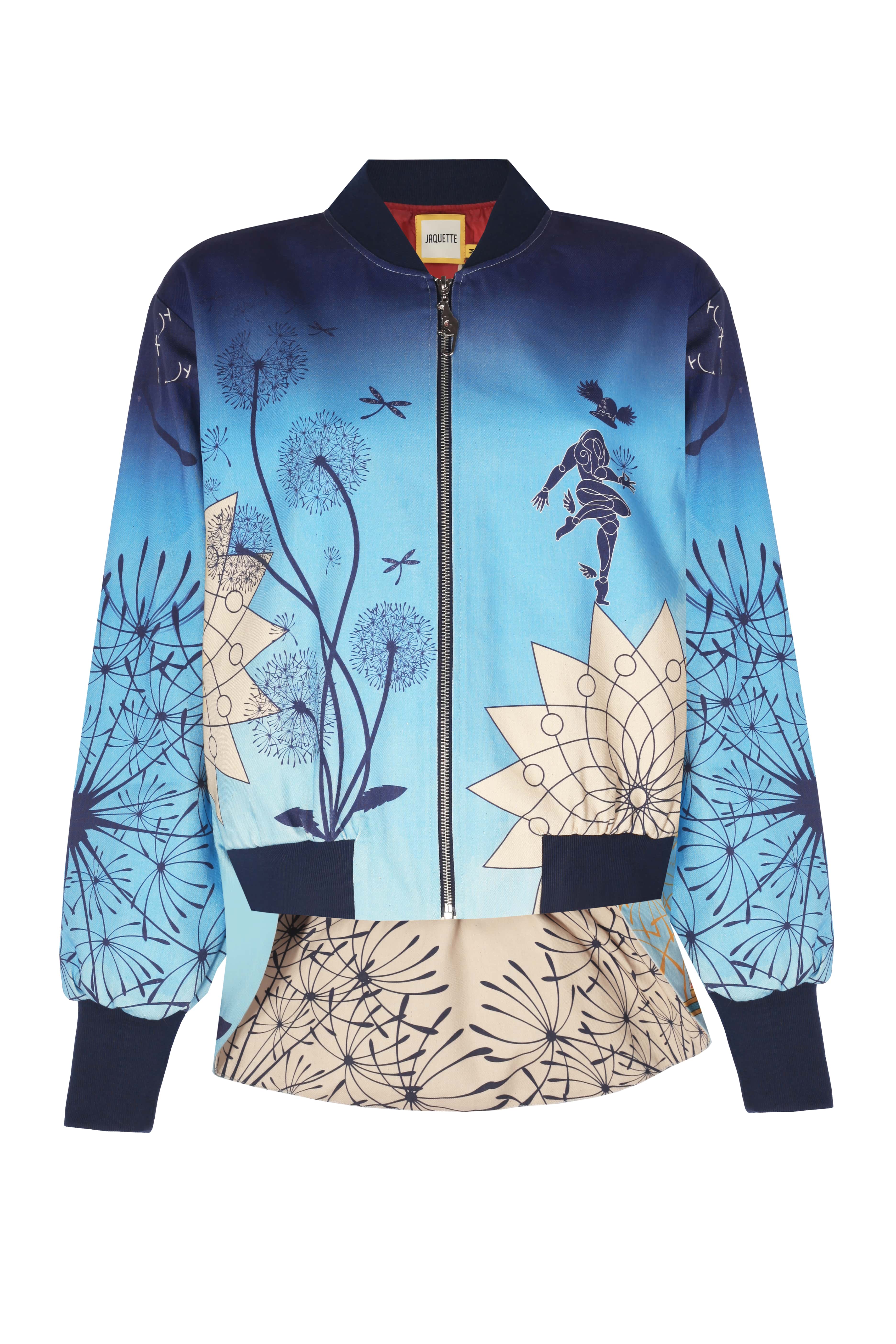 JUNIPER DENIM BOMBER CEKET