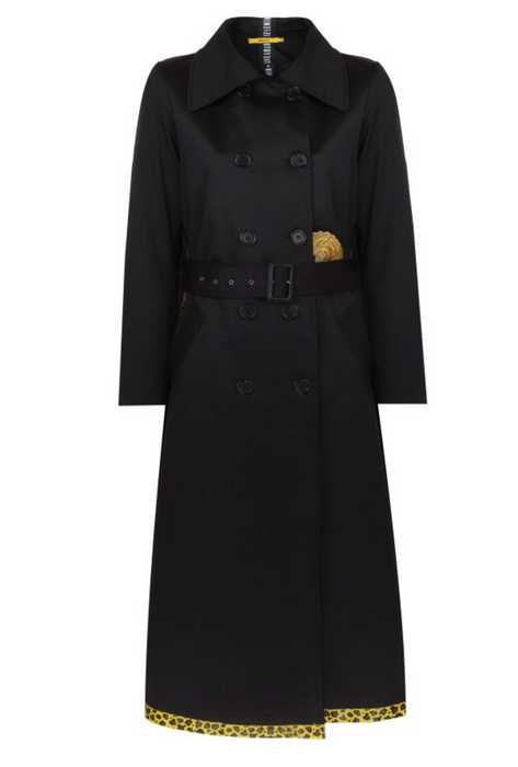 FUTURE FEMININ BLACK TRENCHCOAT