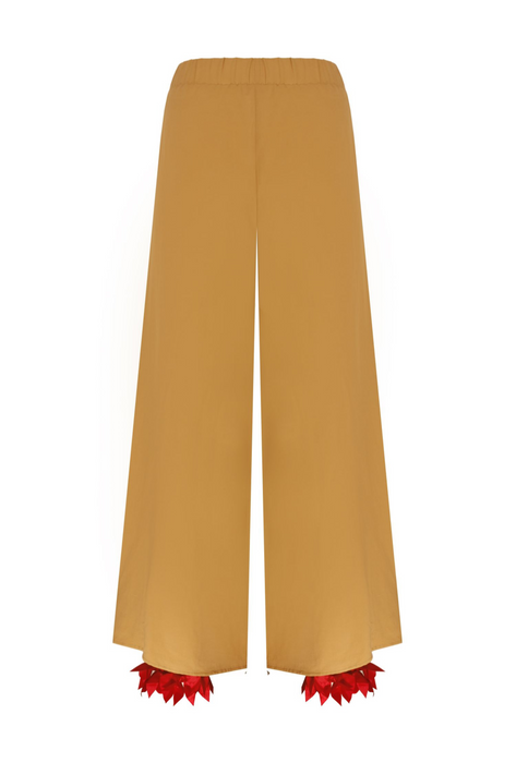 MUSTARD COLORED "HAREM" TROUSERS