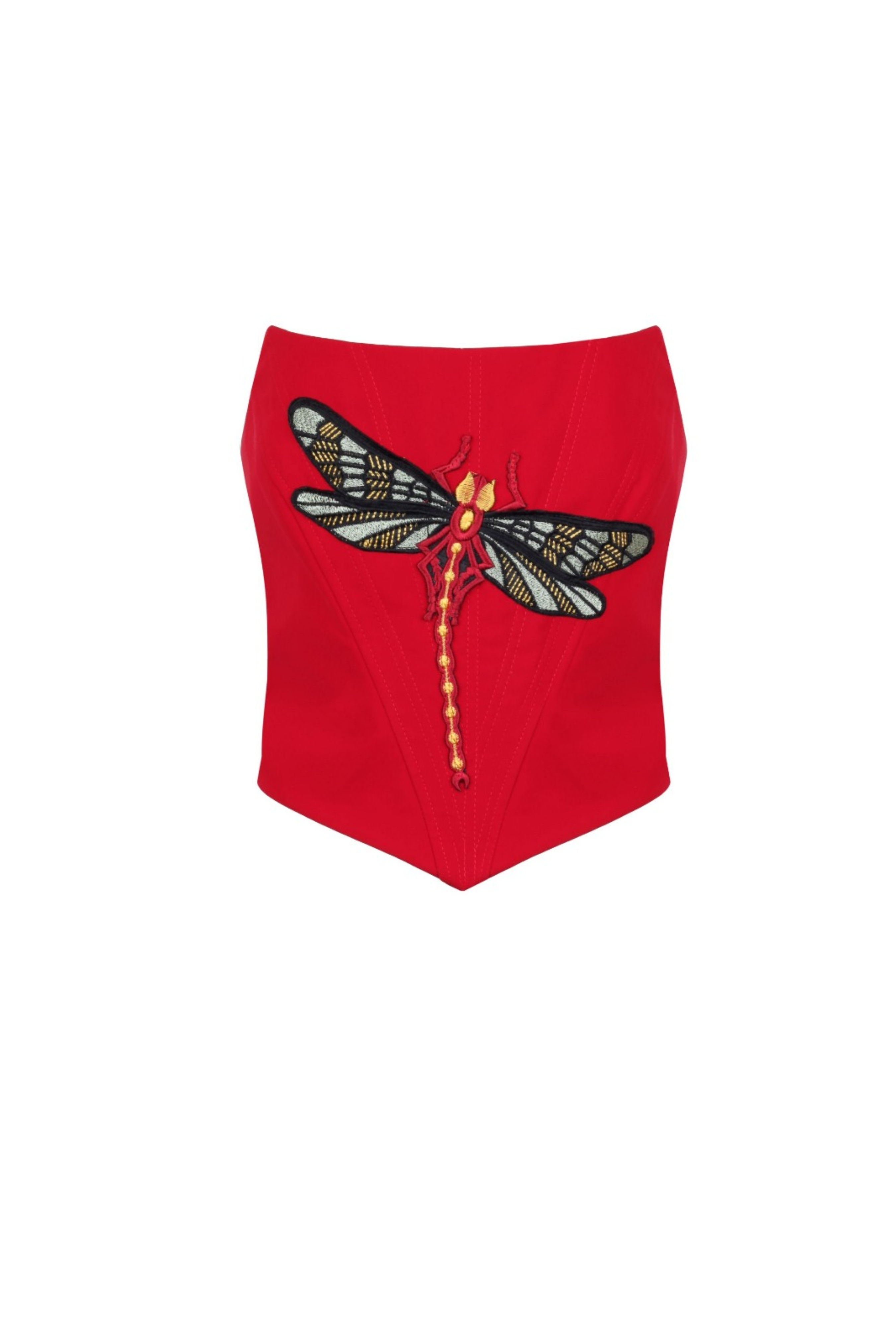 DRAGONFLY RED BUSTIER