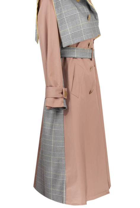 EKOSE CAPE TRENCHCOAT