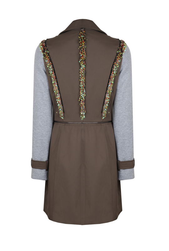 KHAKI TRENCHCOAT