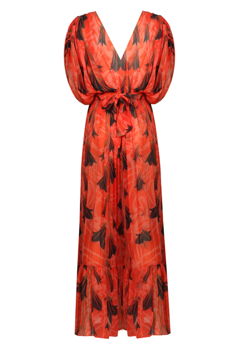 CLEOPATRA DRESS - FLORAL ART NOUVEAU