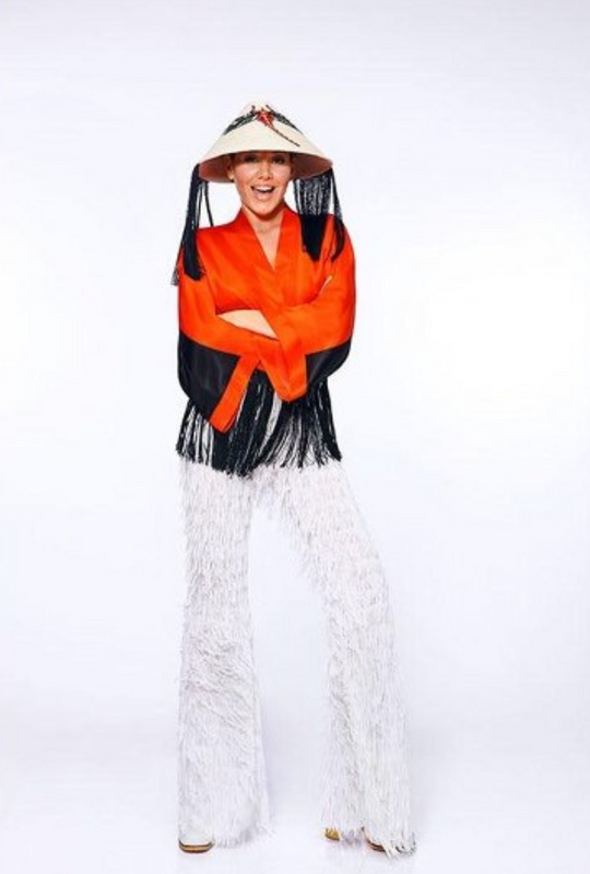 TASSELED TROUSERS