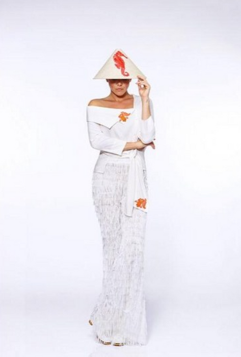 TASSELED TROUSERS